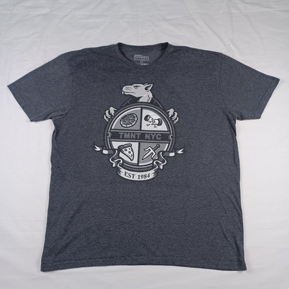 Lootwear Exclusive Men's 2XL Teenage Mutant Ninja Turtles Splinter Gray T-Shirt - Picture 1 of 6